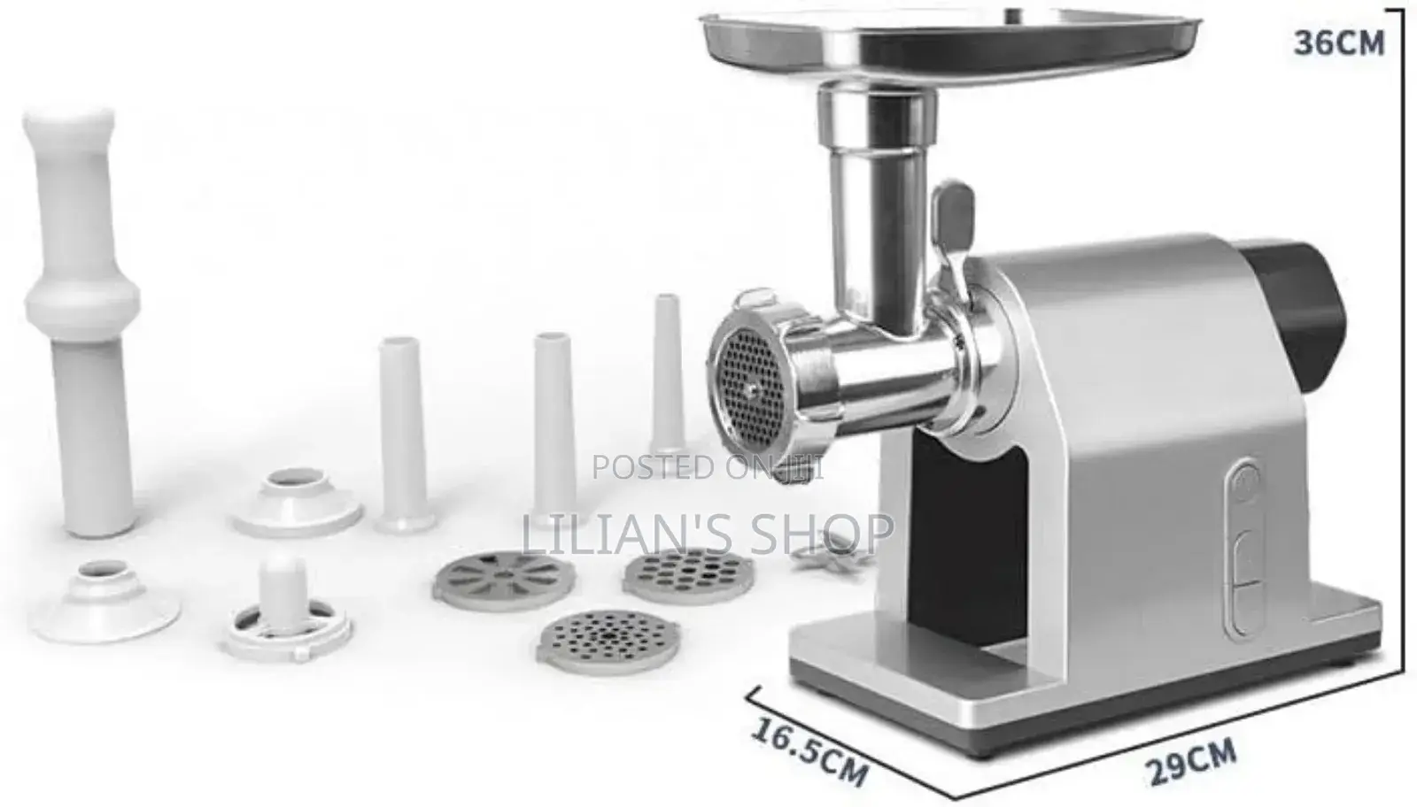 DSP 3in1 Meat Grinder - Sausage Maker 2000 W