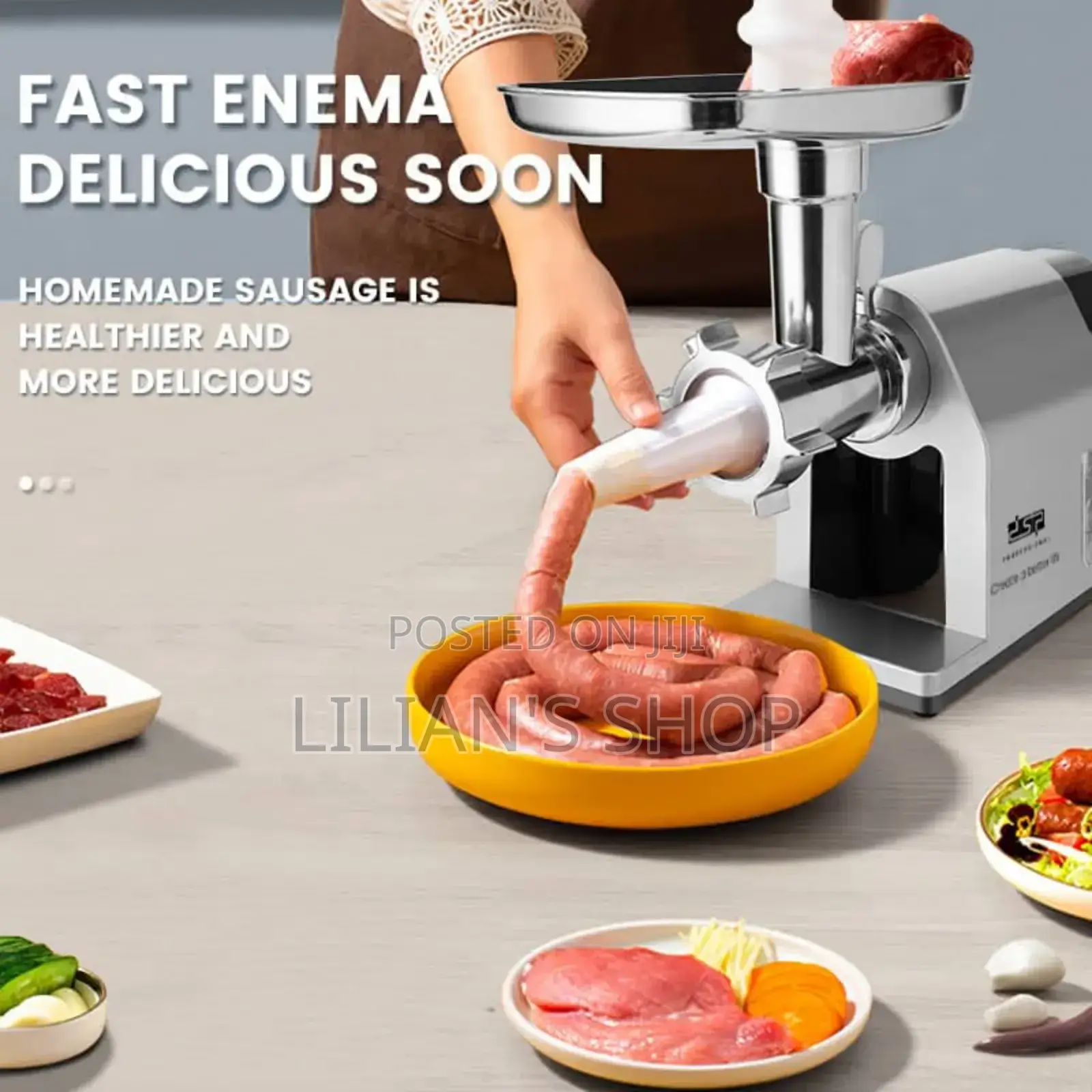DSP 3in1 Meat Grinder - Sausage Maker 2000 W