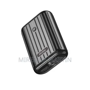 Porodo Power Bank 10000mah Qc3.0 With Pd 20w, - Black