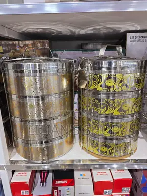 4tier Large Stainless Steel Food Flask