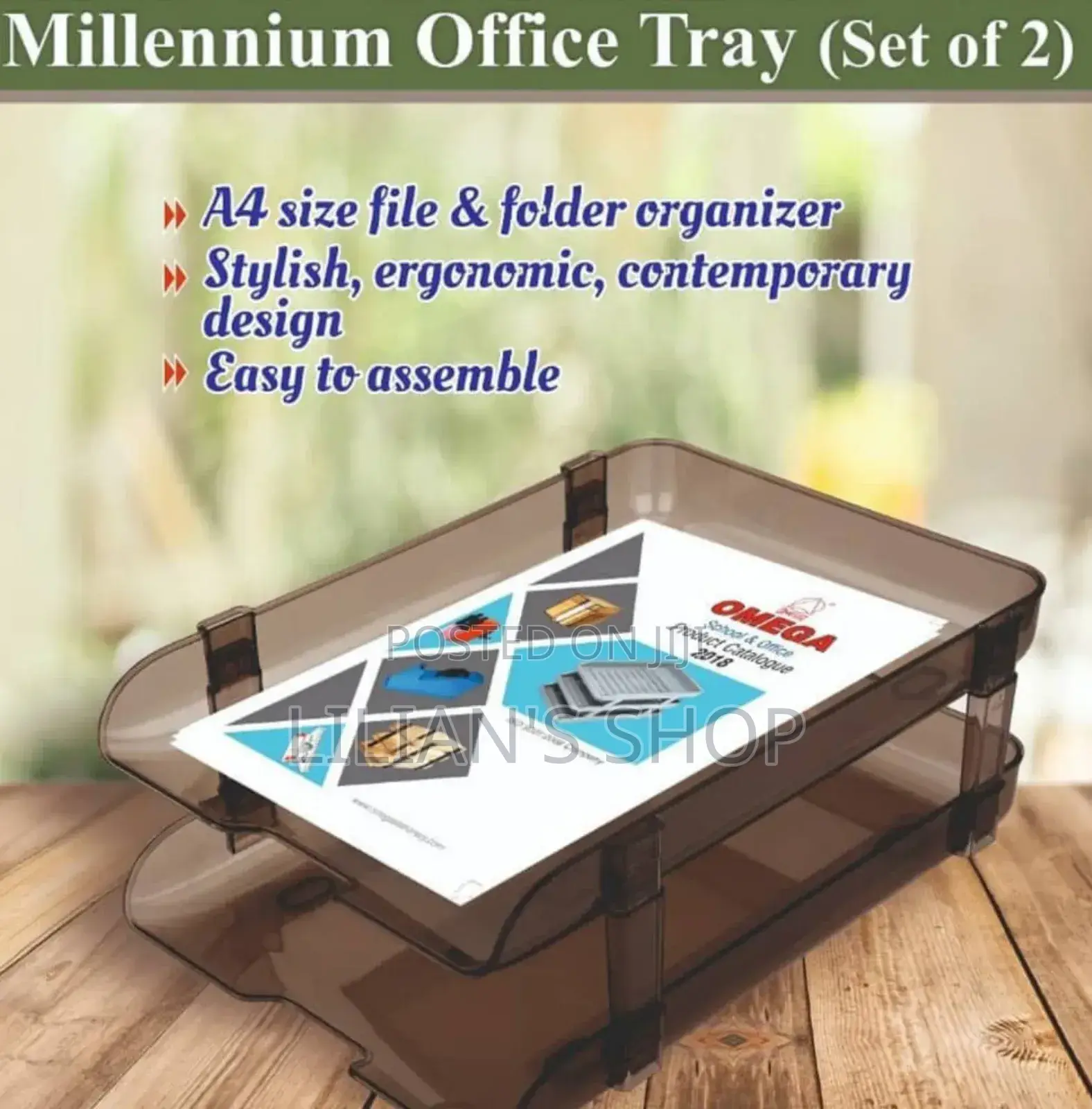 2layers Executive Document Tray