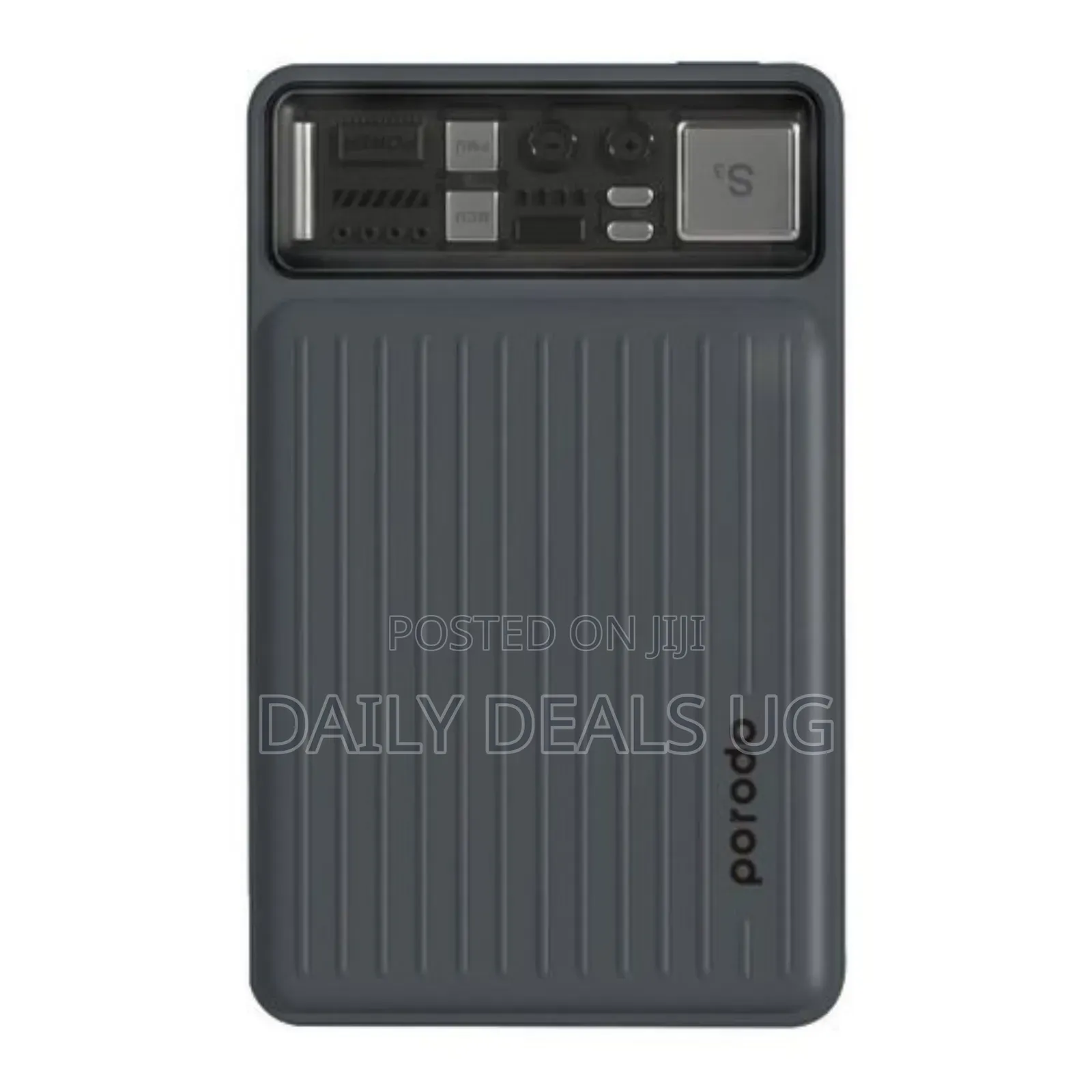 Porodo 10000mah Slim Power Bank Pd 22.5w -Black