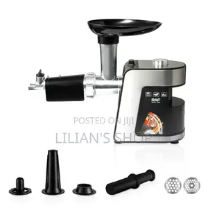 Raf 10 in 1 Multifunction Meat Grinder With Sausage Pipe