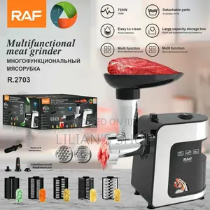 Raf 10 in 1 Multifunction Meat Grinder With Sausage Pipe