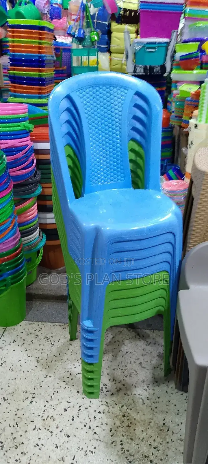 Armless Plastic Chairs A023
