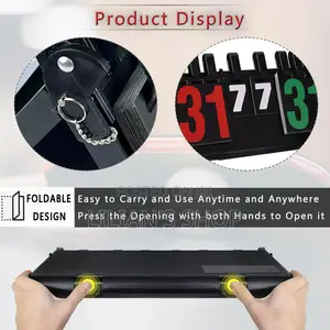 Foldablwle Portable Flip Scoreboard