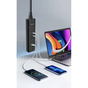 Porodo 85w Multi-Port Usb Charging Hub 35w Power Delivery