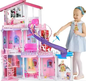 Large Kids Barbie Dream House Play Toy