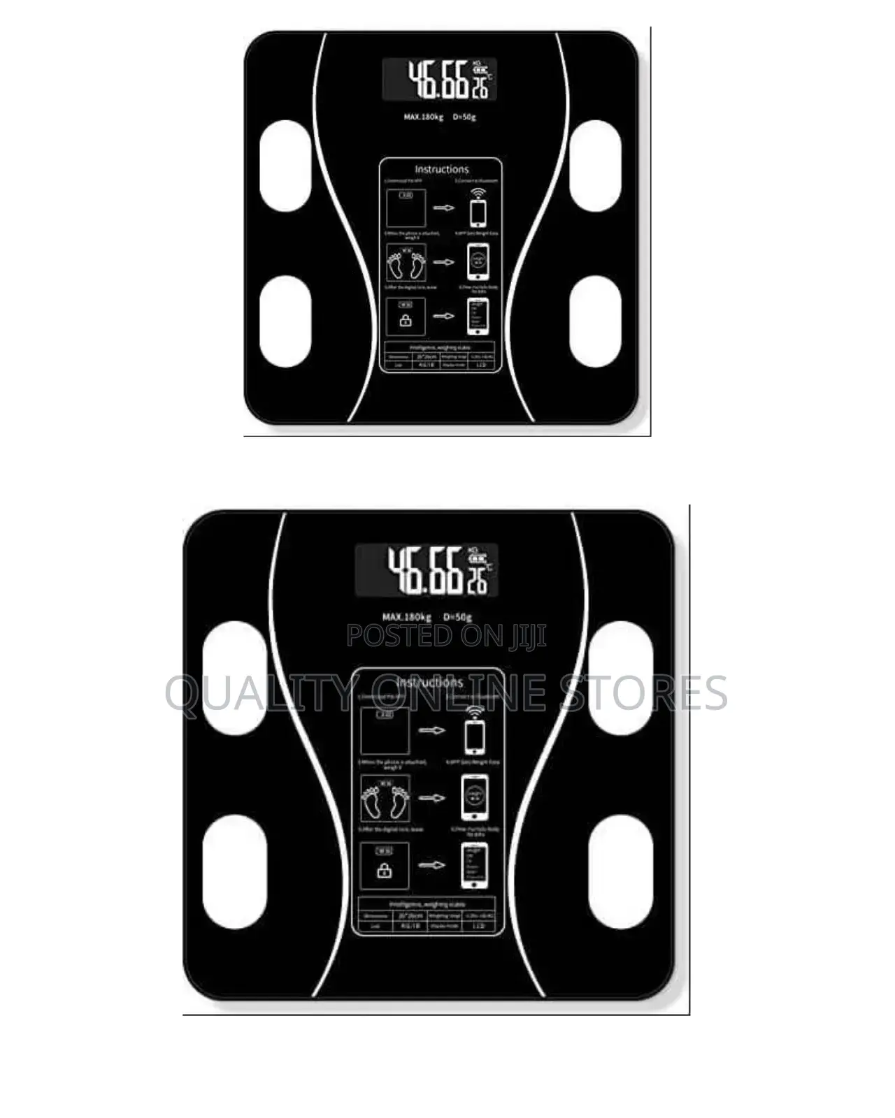 Glass Bathroom Scale