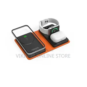 Porodo 8000mah Folding 4-Device Charger - Sku: Pd-Fwch051-Bk