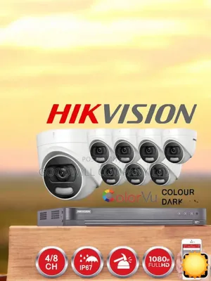 Surveillance 8 Channel CCTV Camera Full Kit Boom Booster
