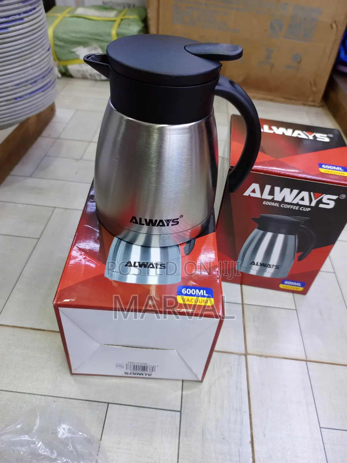 600mls Always Coffee Cup Flask