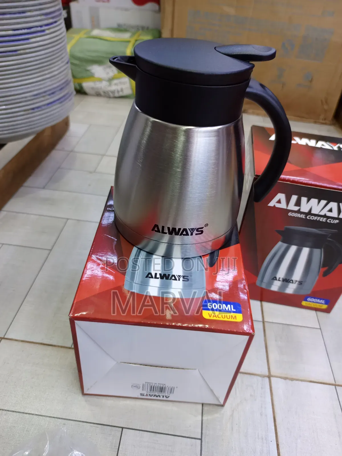 600mls Always Coffee Cup Flask