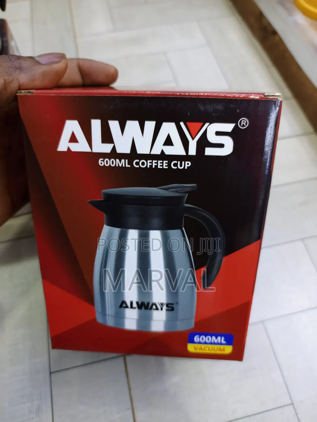 600mls Always Coffee Cup Flask