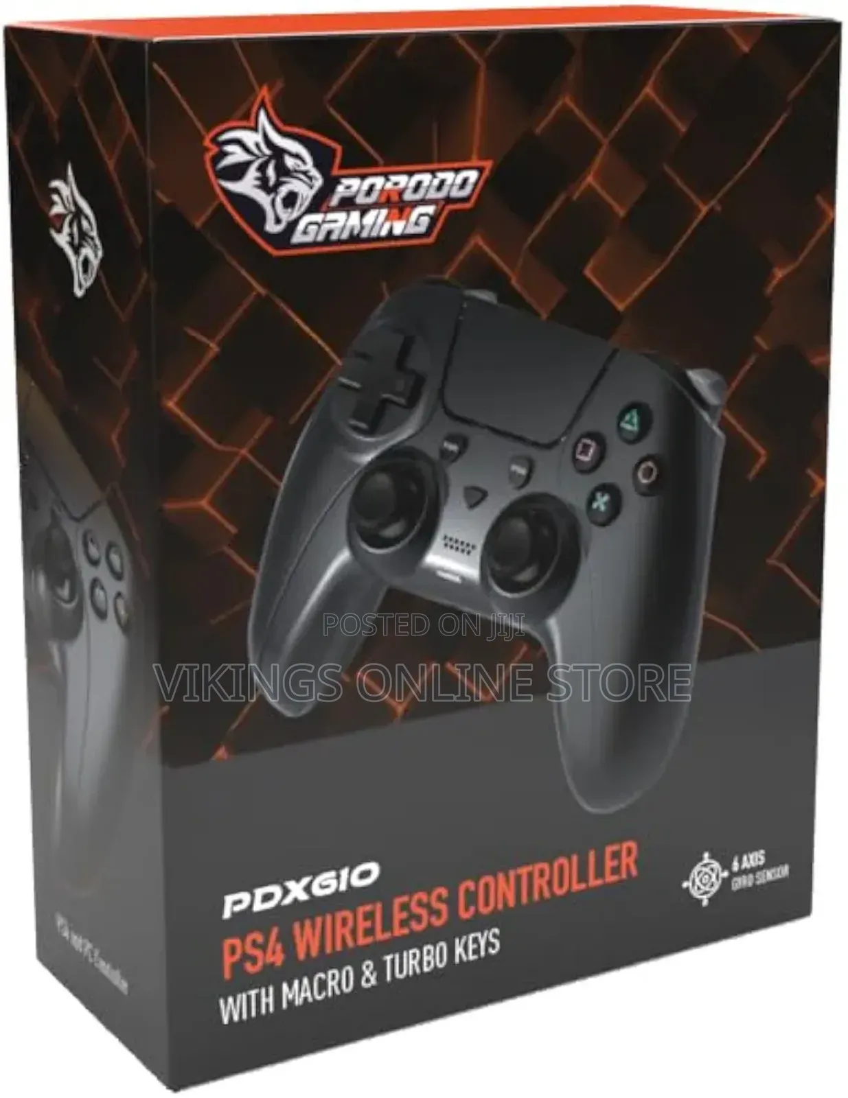 Porodo Gaming Ps4 Gamepad Controller 600mah - Pxdg10