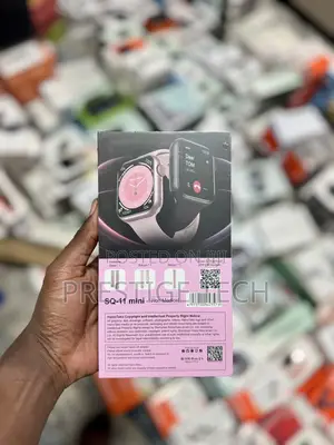 Haino Teko Sq11 Mini Gold Pink Smart Watch For Ladies