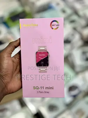 Haino Teko Sq11 Mini Gold Pink Smart Watch For Ladies