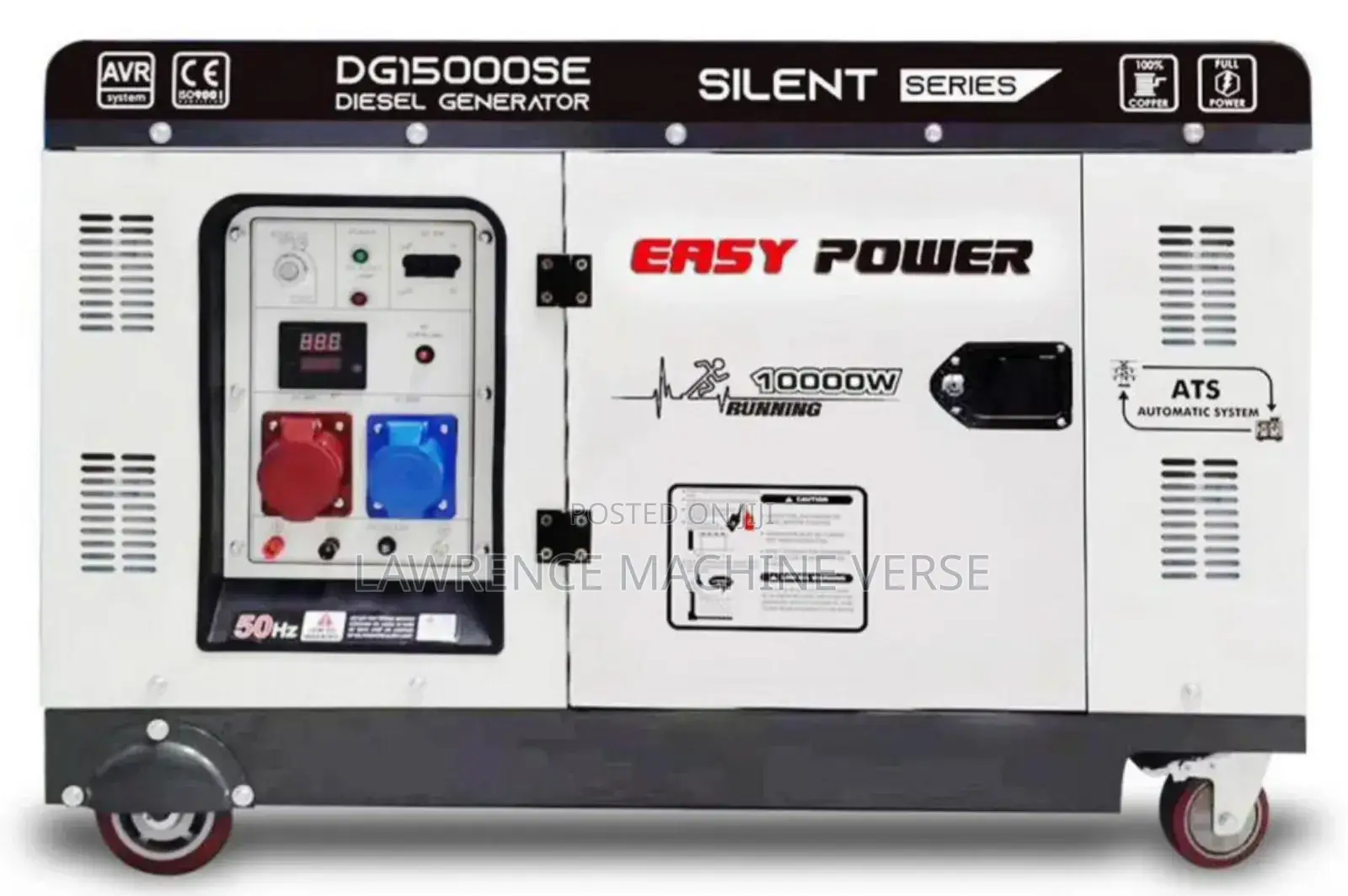Super Silent Diesel Generator 10000 Watts