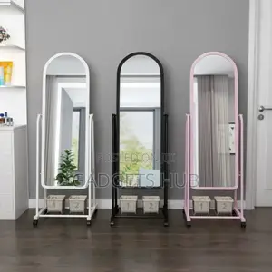 Dressing Mirror Mobile Floor Mounted