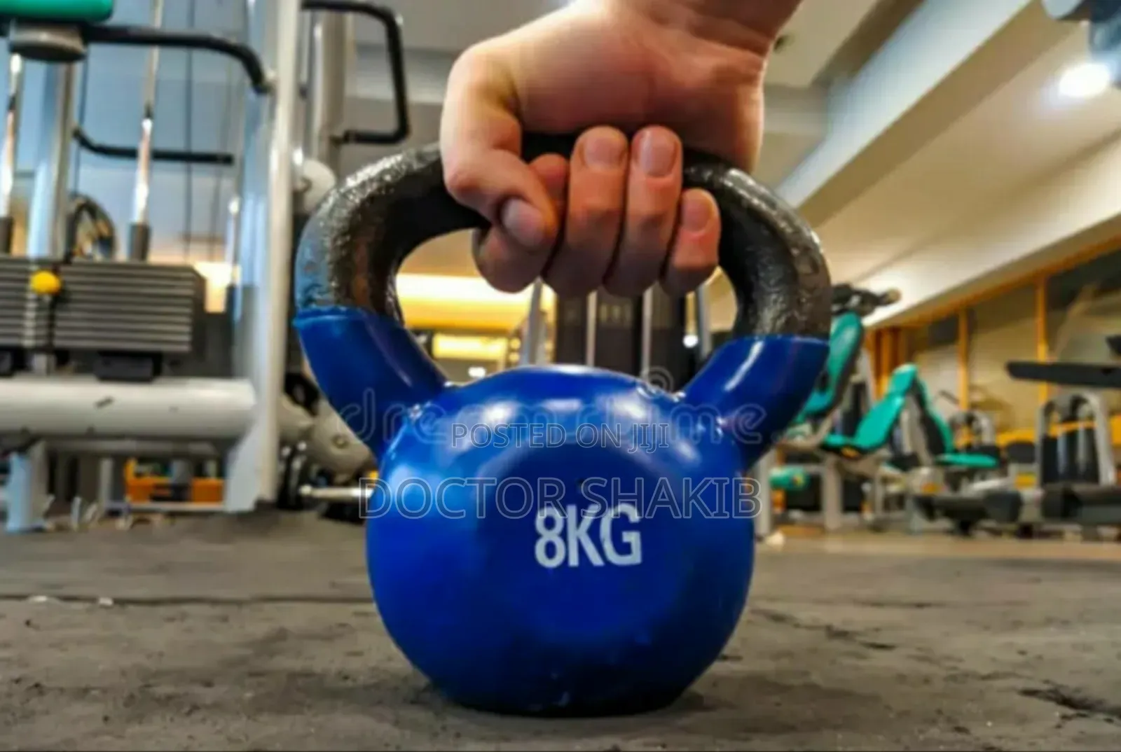 New 8kg Round Kettle Dumbell