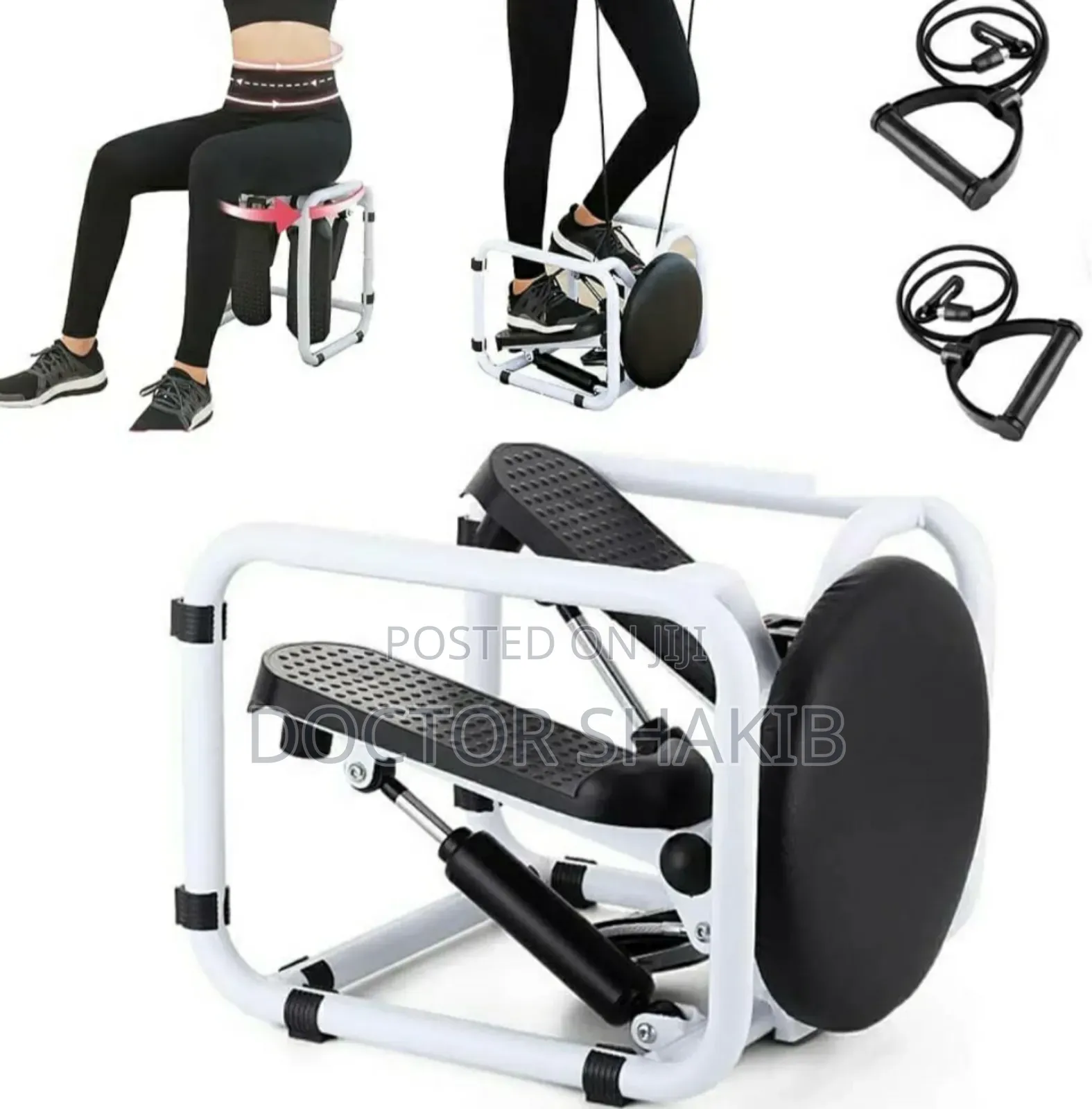 New 3 in 1 Heavy-Duty Cardio Exercise Stepper Machine