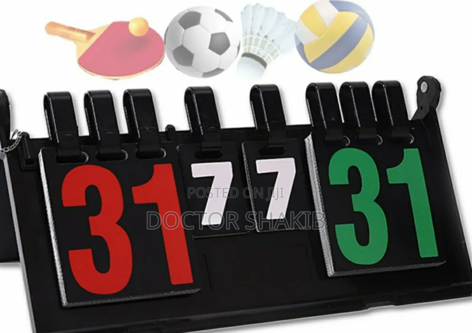 New Foldablwle Portable Flip Scoreboard