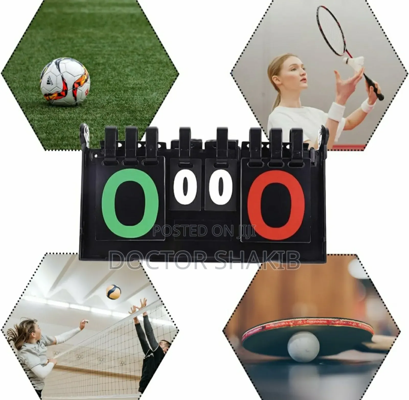 New Foldablwle Portable Flip Scoreboard