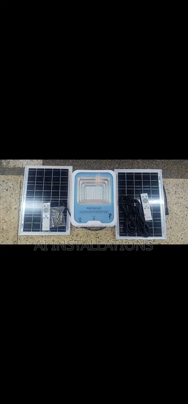 200w Luminous Solar Floodlight