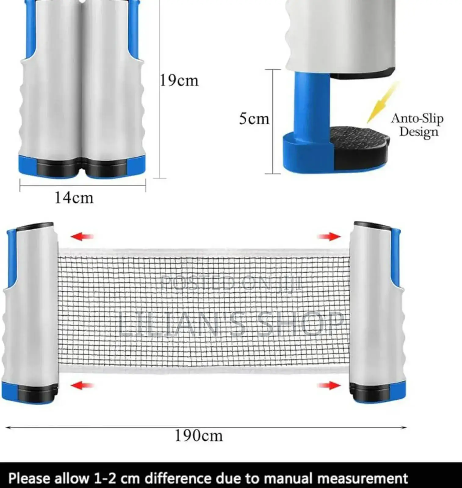 Retractable Table Tennis Net