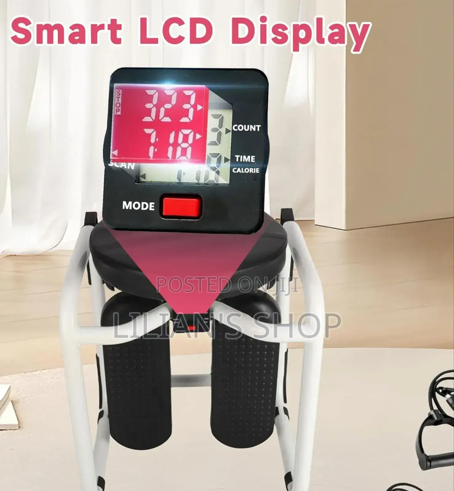 3 in 1 Heavy Duty Cardio Exercise Stepper Machine