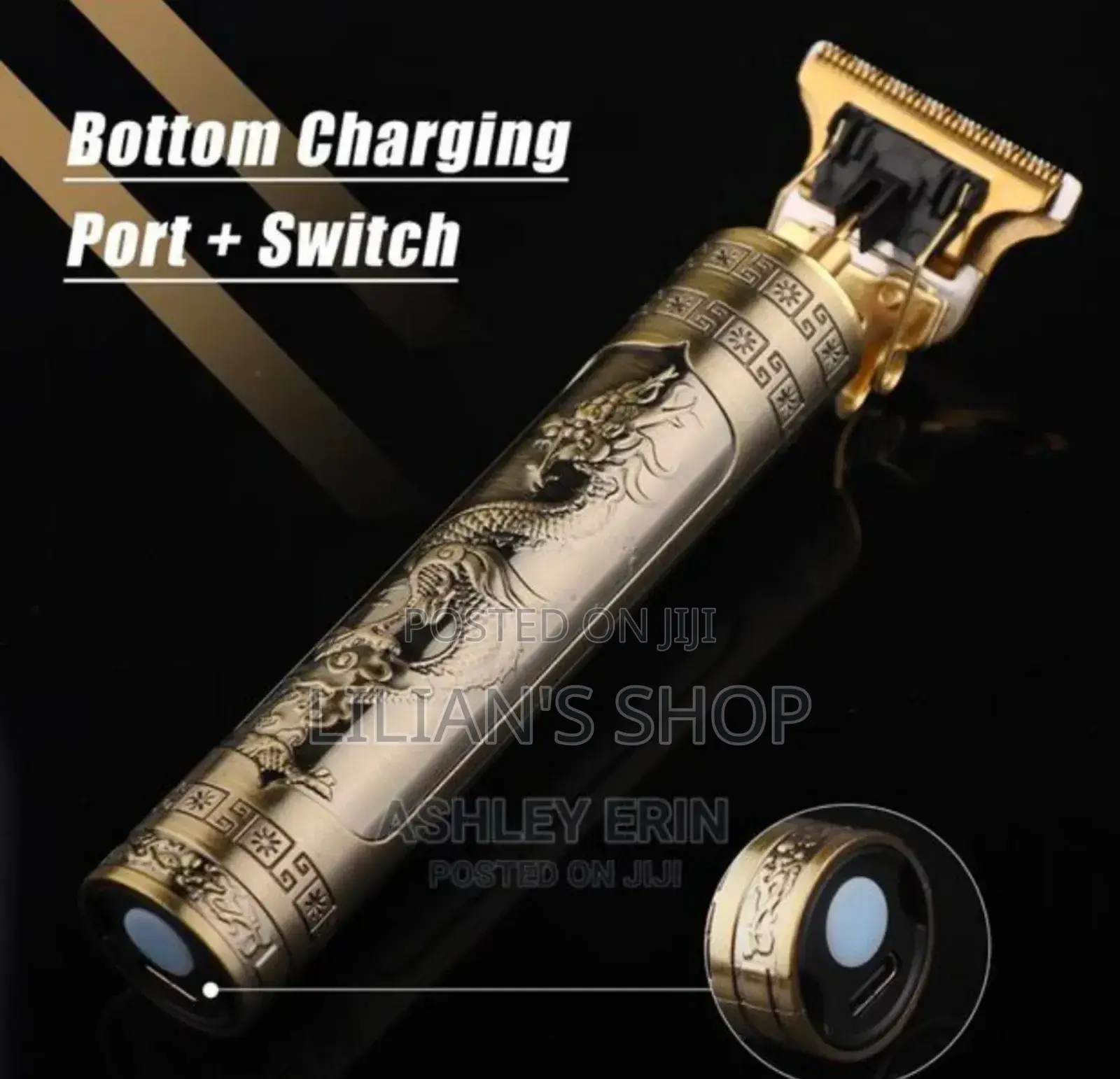 Multifunction Hair Clipper Gold