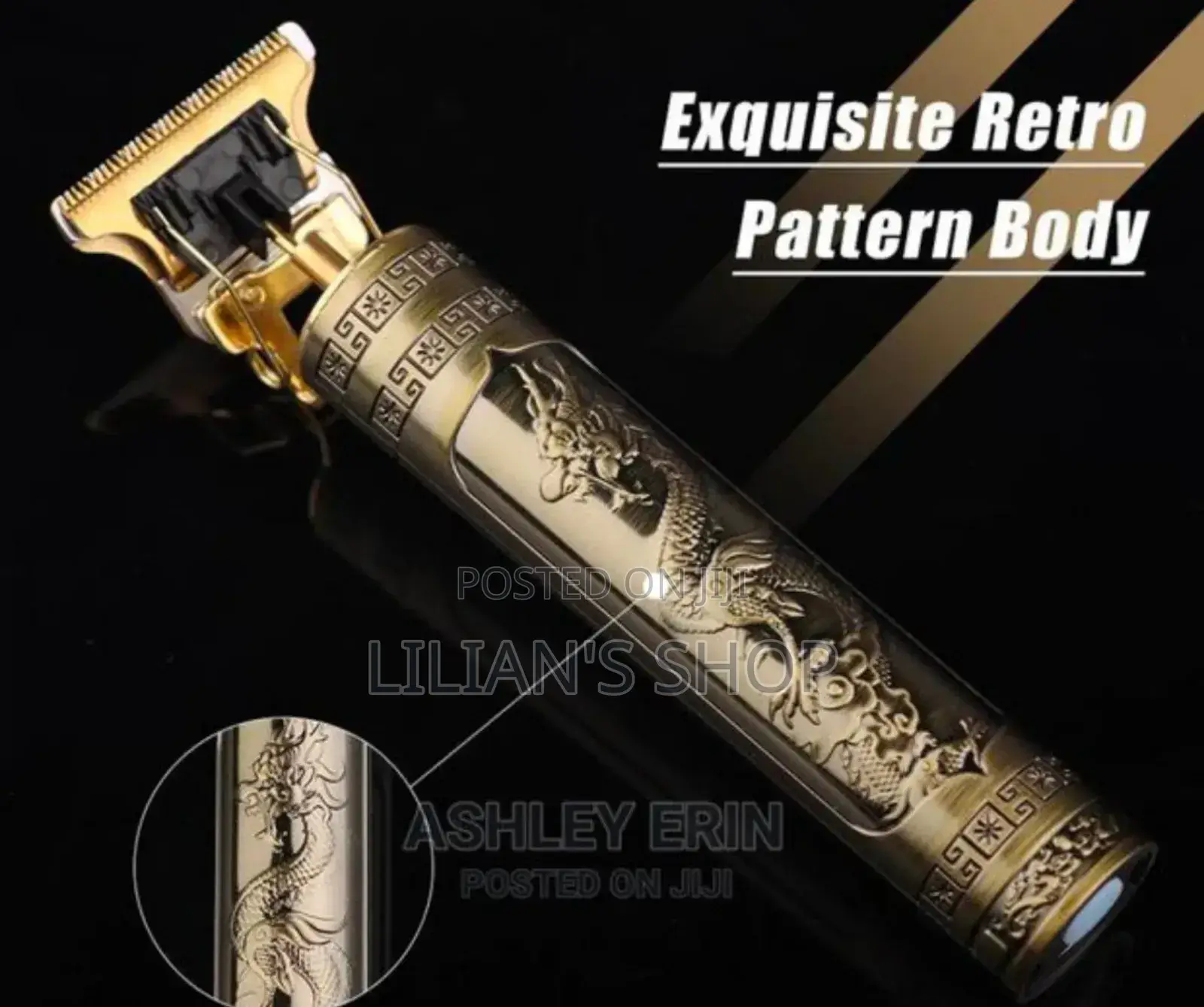 Multifunction Hair Clipper Gold