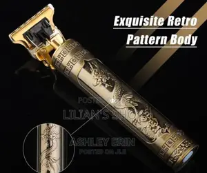 Multifunction Hair Clipper Gold