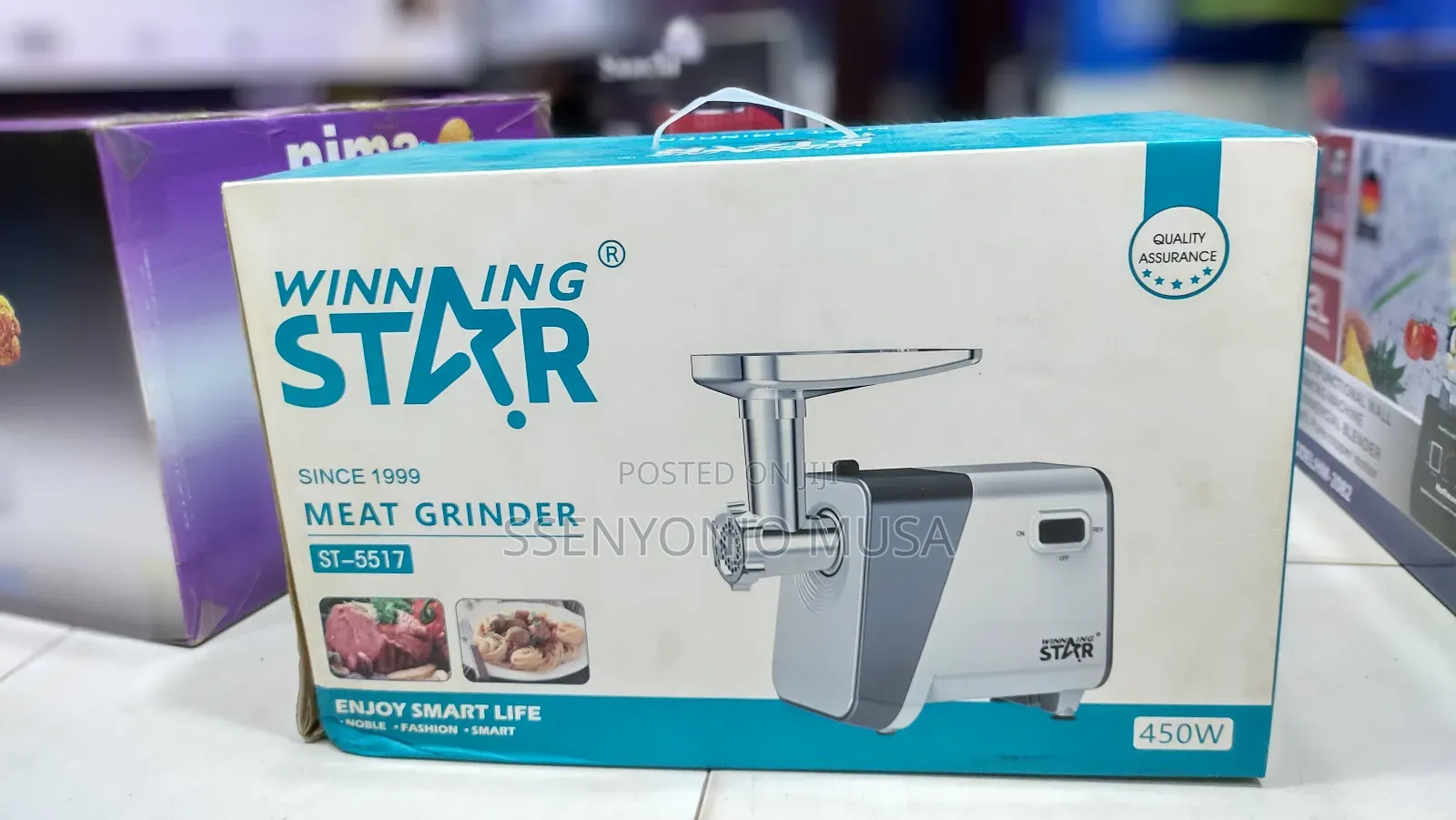 Winning Star St-5517 Meat Grinder - 450w, Smart Quality