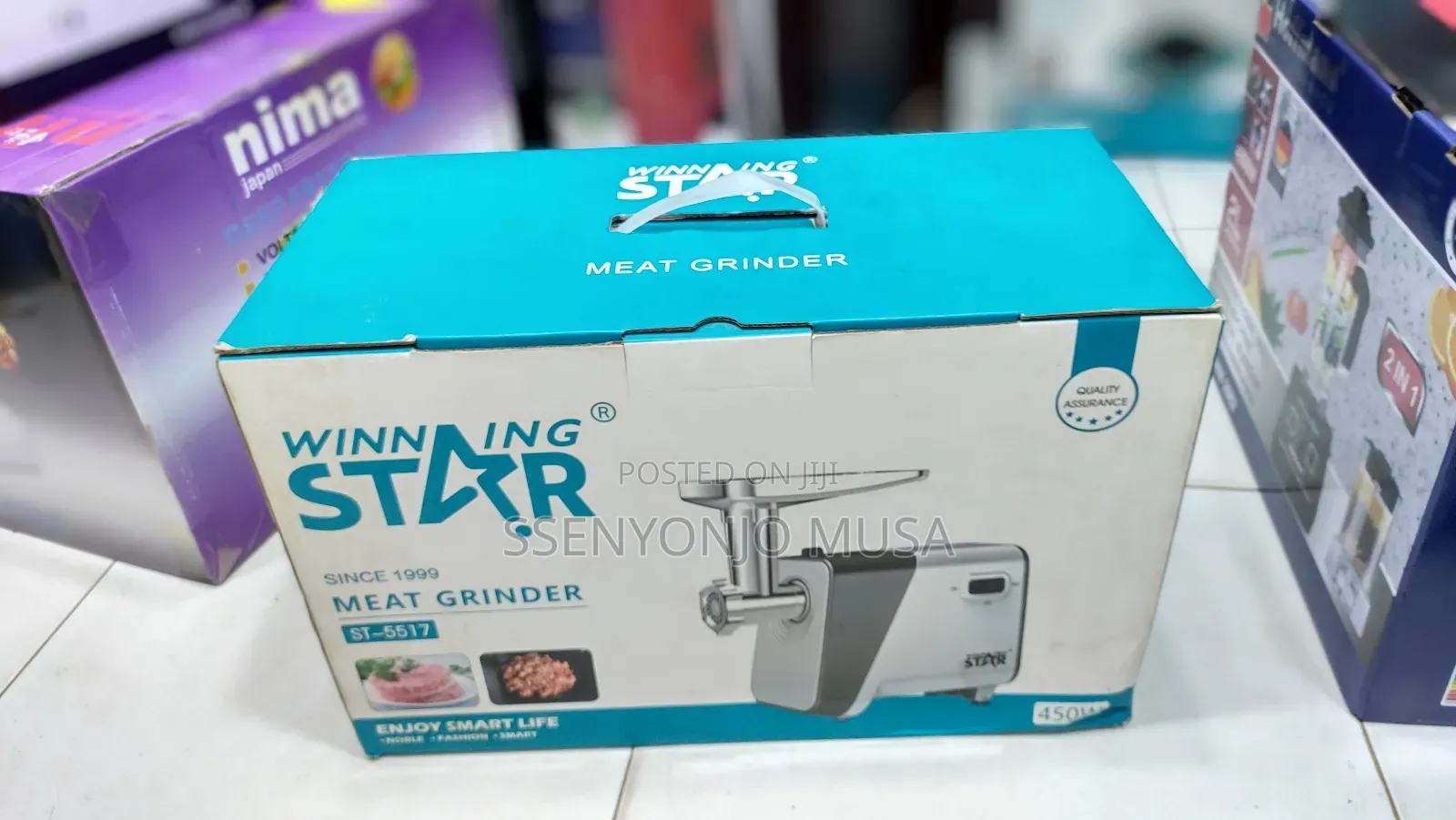 Winning Star St-5517 Meat Grinder - 450w, Smart Quality