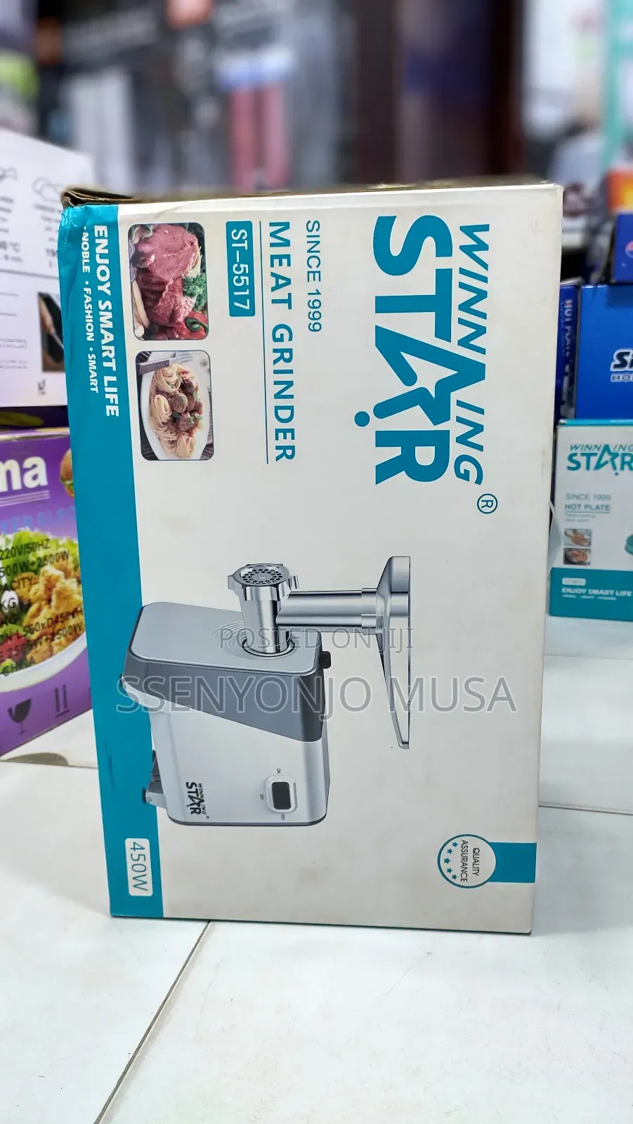 Winning Star St-5517 Meat Grinder - 450w, Smart Quality
