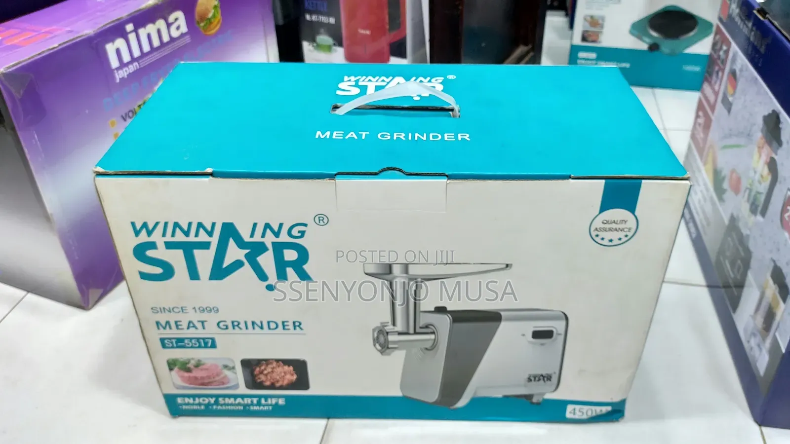 Winning Star St-5517 Meat Grinder - 450w, Smart Quality