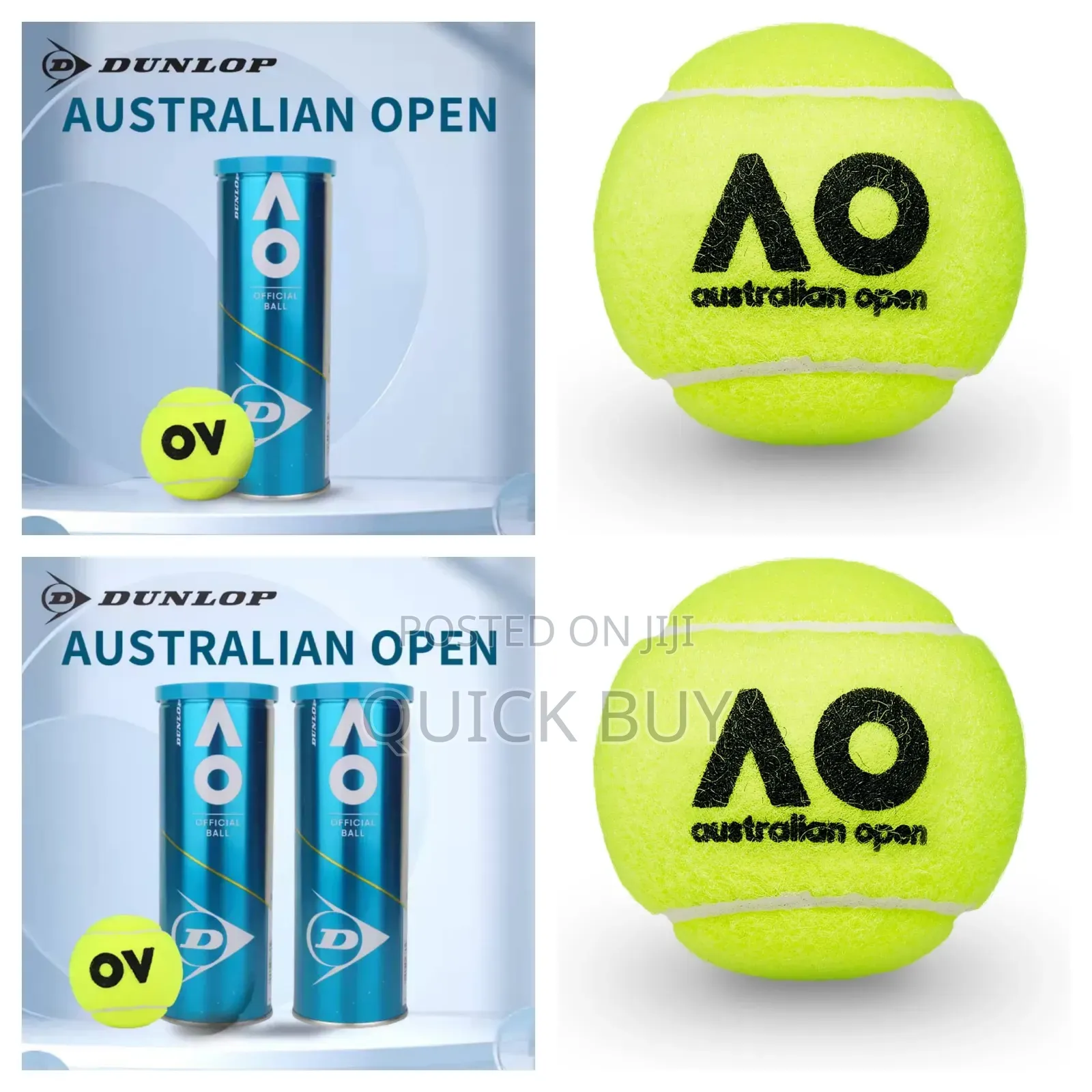 Original Dunlop Rubber Tennis Ball, Size Regular (New)
