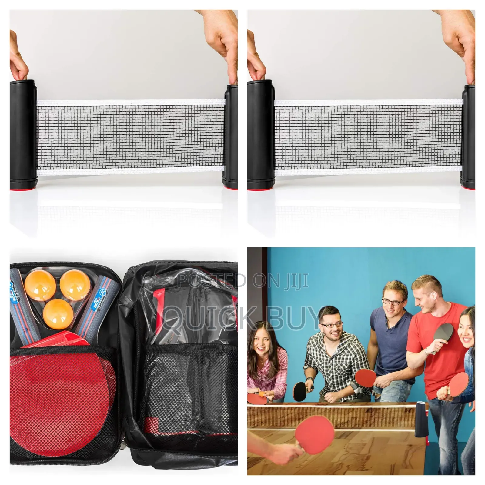 Table Tennis Bat Set-New