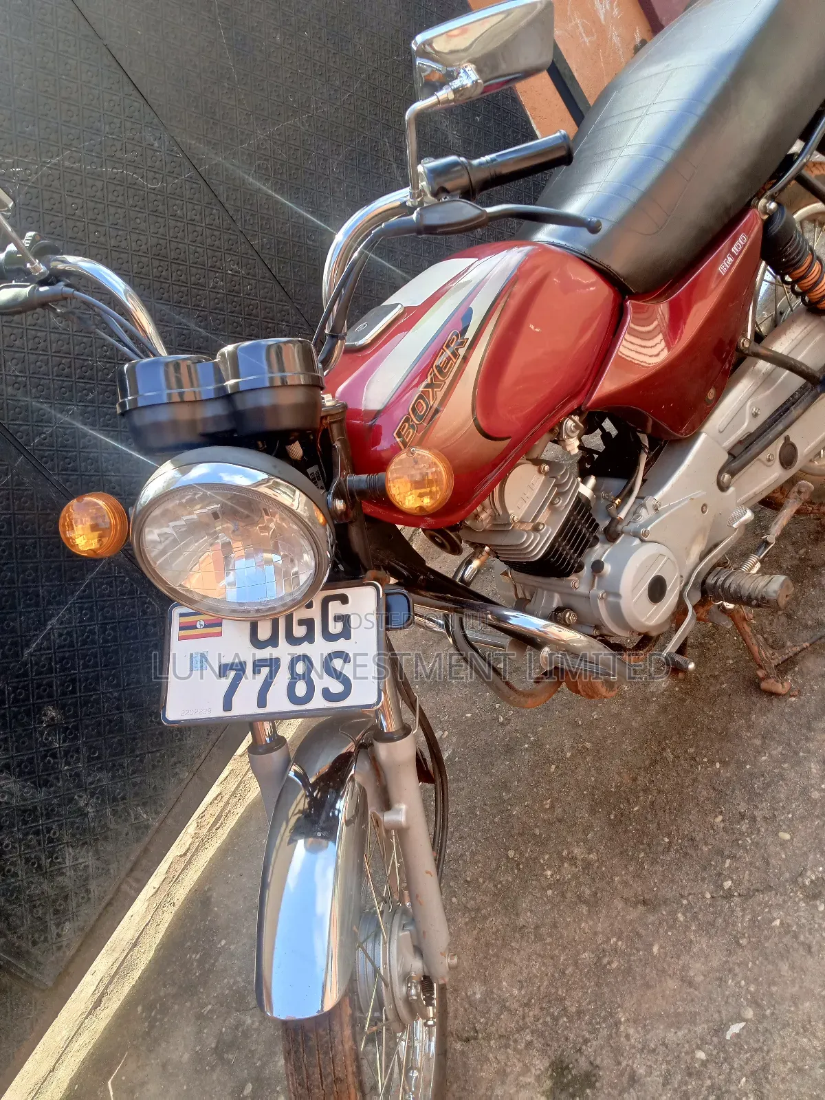 Bajaj Boxer BM100ES 2025 Red