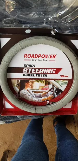 Genuine Leather Steering Wheel Cover for All Cars