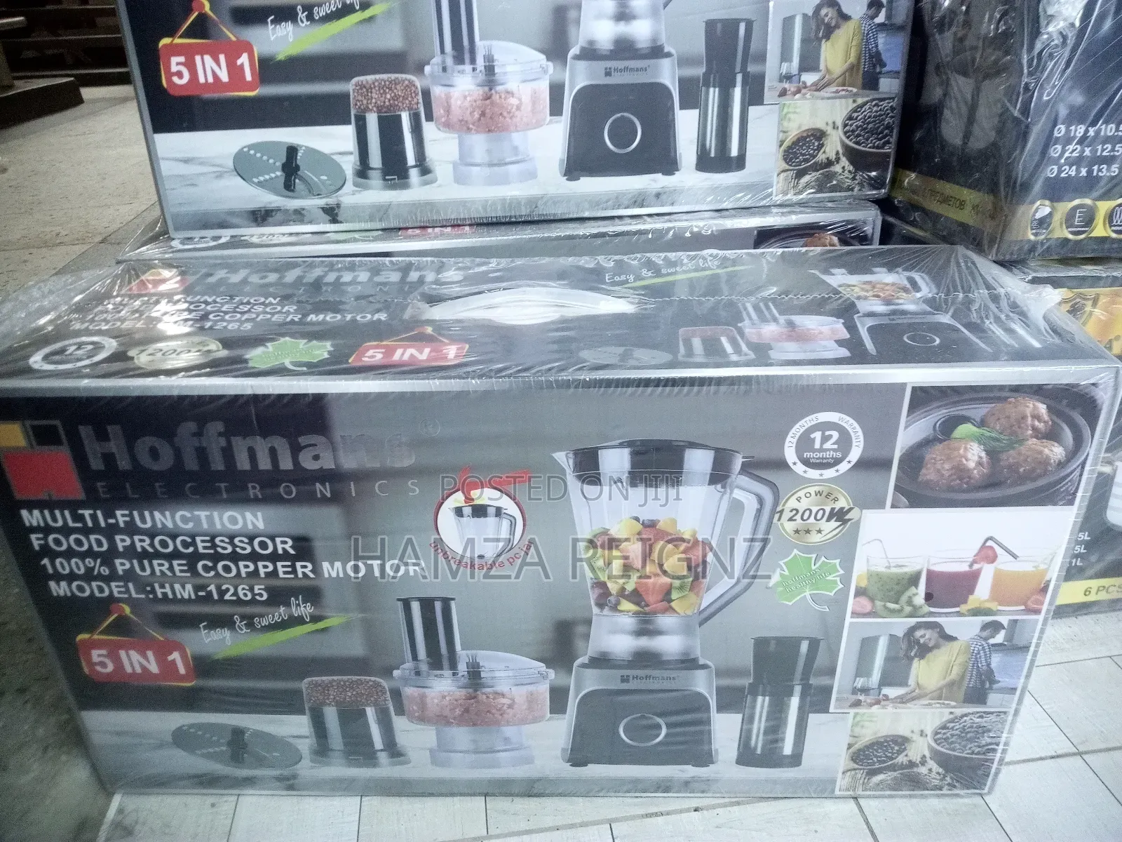 Hoffmans Powerful With Juicer, Blender And Grinder
