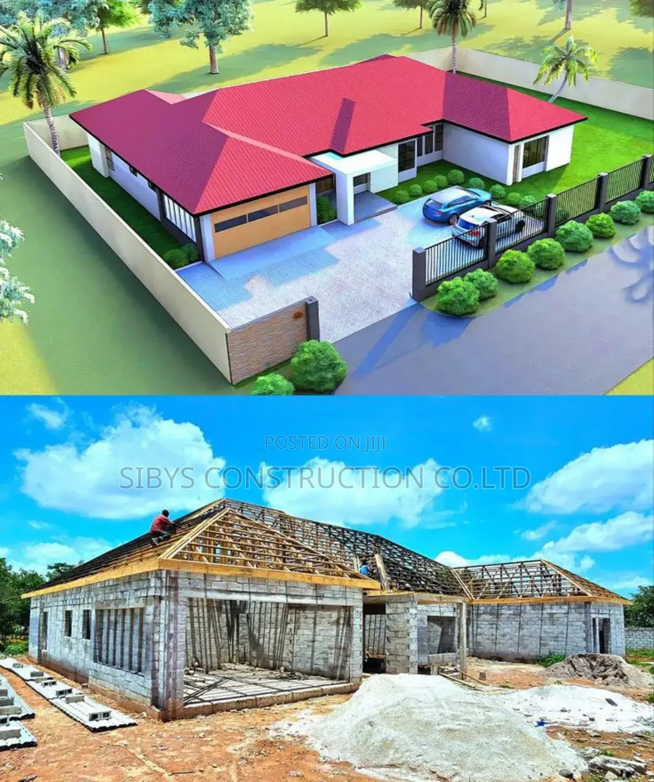 Roofing and Building Sites.