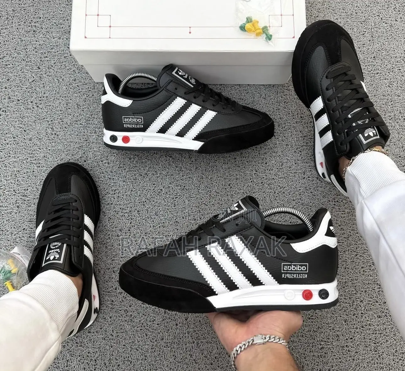 Original Black Adidas Kegler Super Casual Sneakers