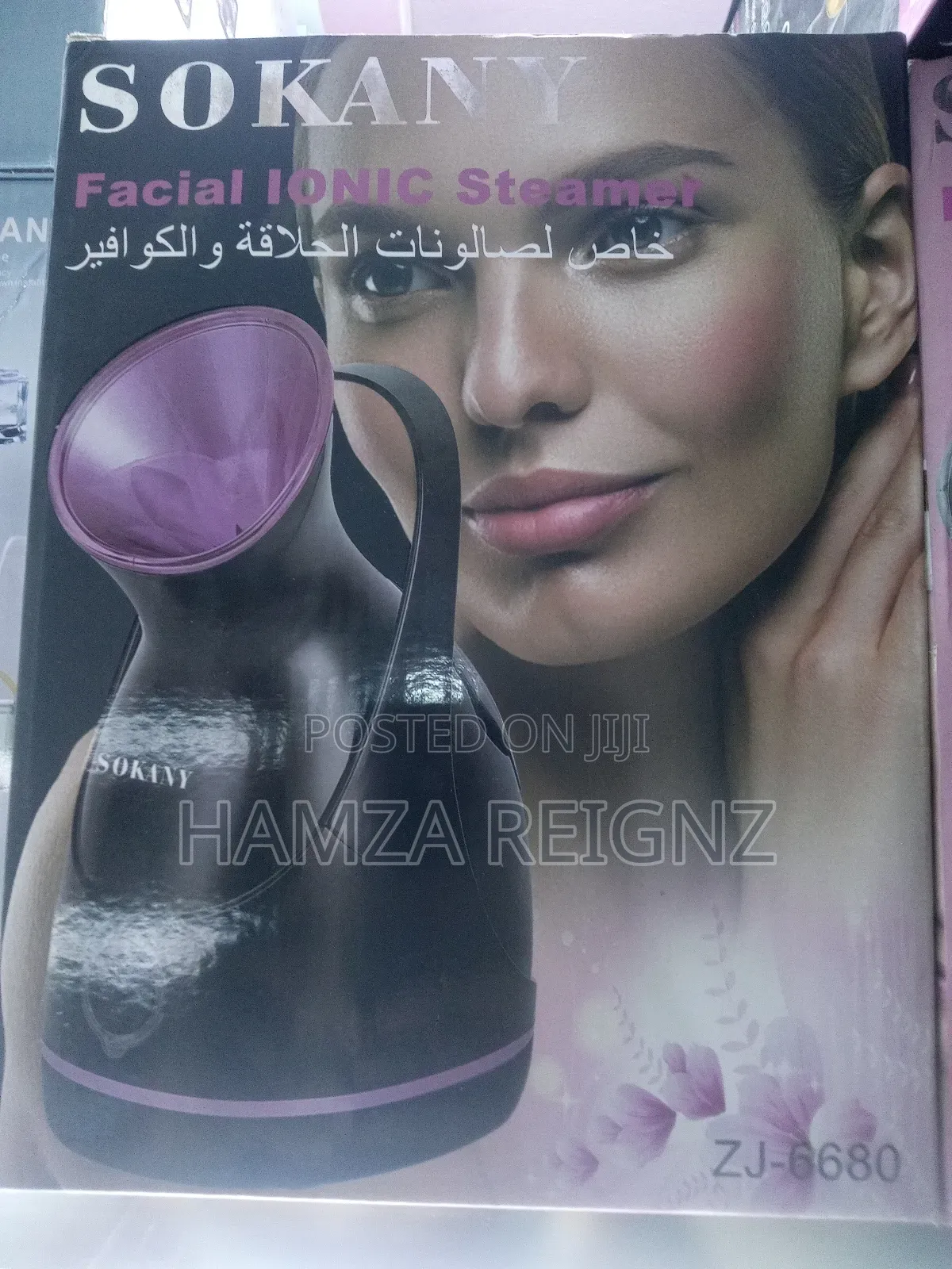 Sokany Ionic Steamer For Face And Hair Care Zj-6380