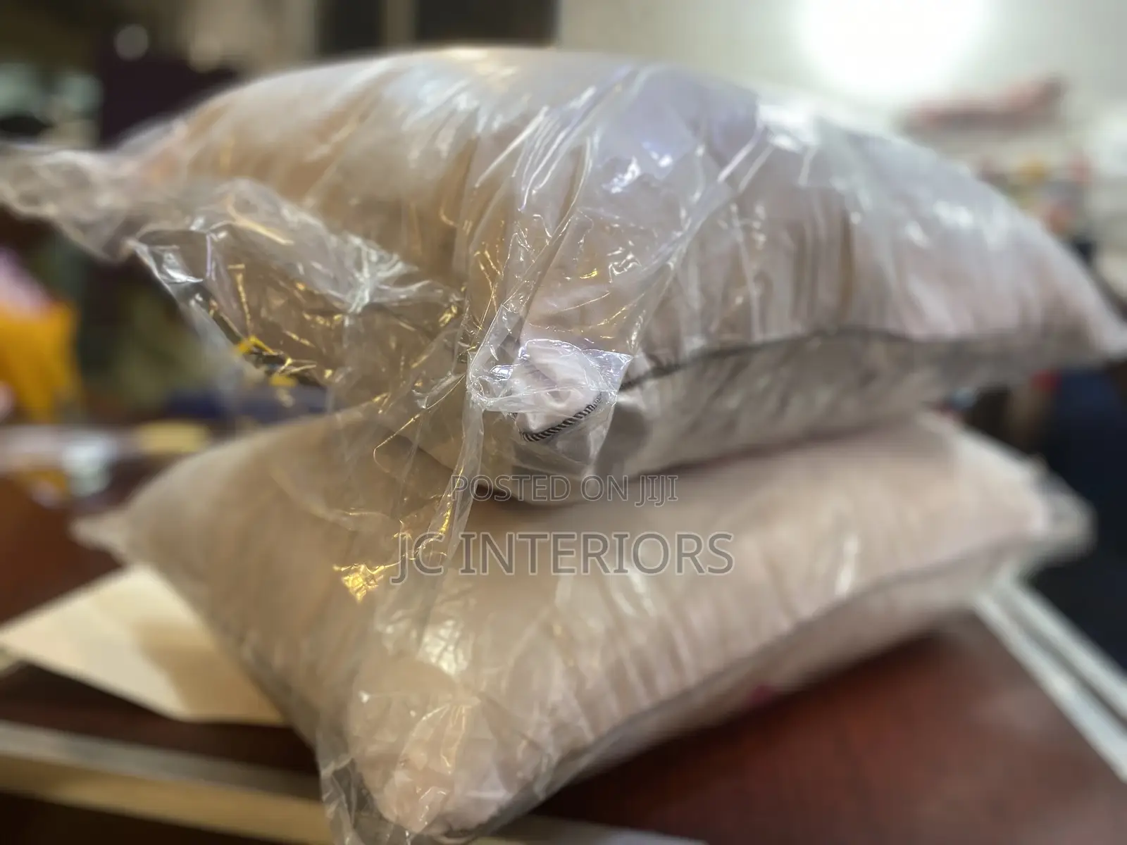 1 Pair of Pillows With Fibre Inside
