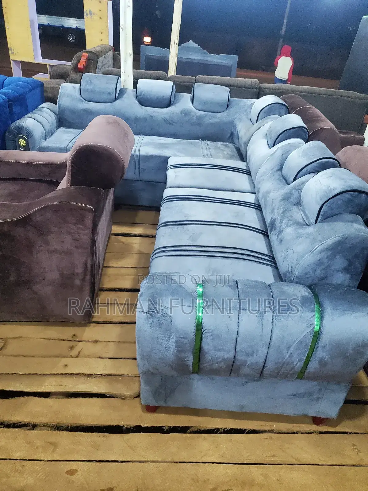 L Sofa Brand New 6 Seats