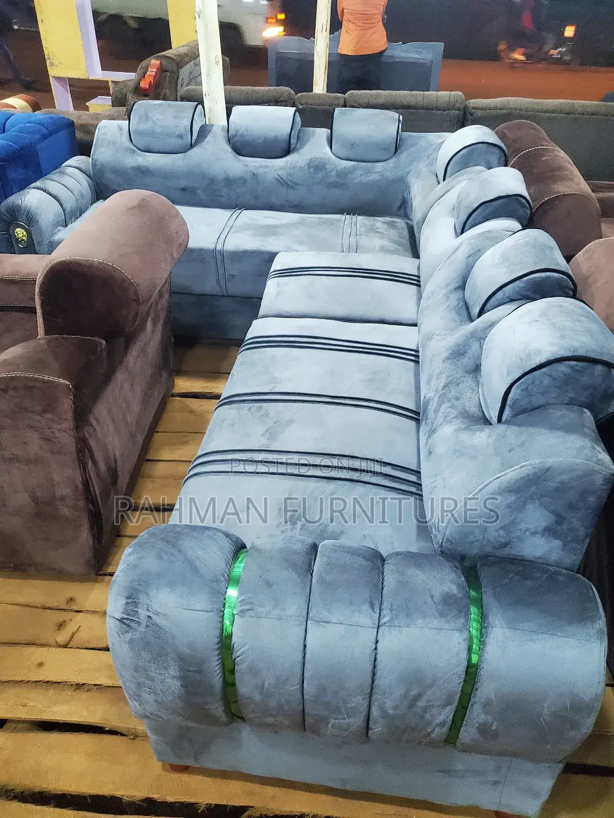 L Sofa Brand New 6 Seats