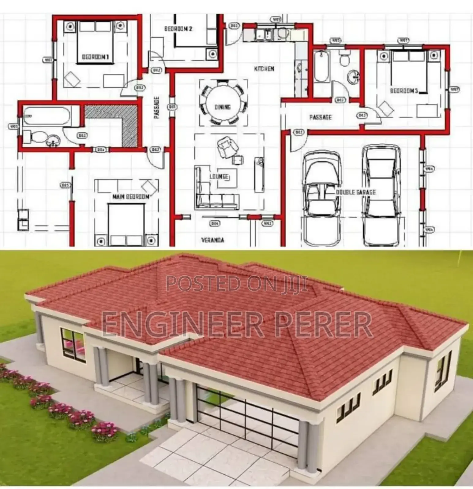 Simple Singles House Plans and Design