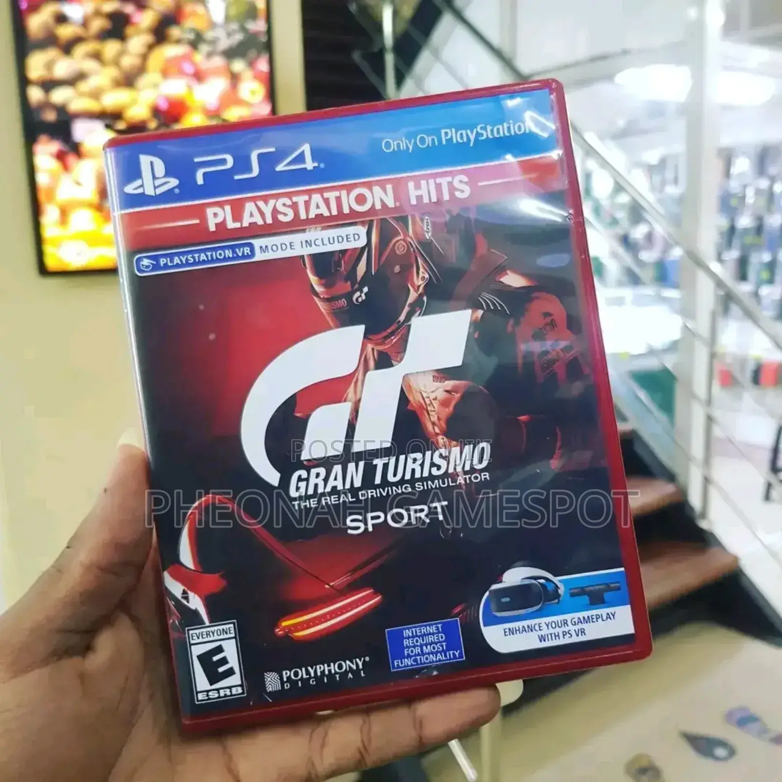 Gran Turismo Game Cd for Ps4 and Ps5 Available
